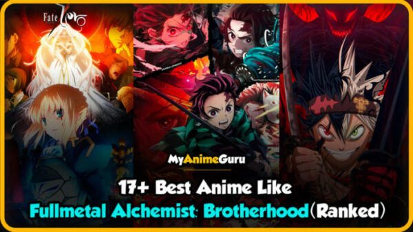 anime like fullmetal alchemist brotherhood