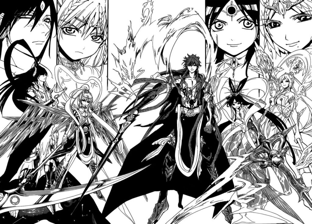 Magi dungeon manga