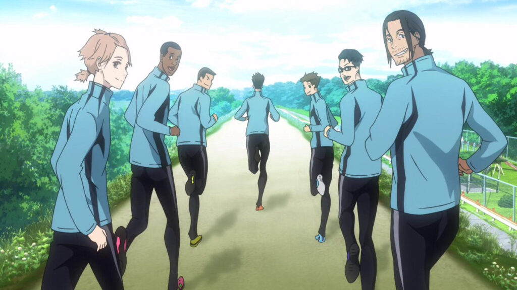 Run with the wind marathon racing anime