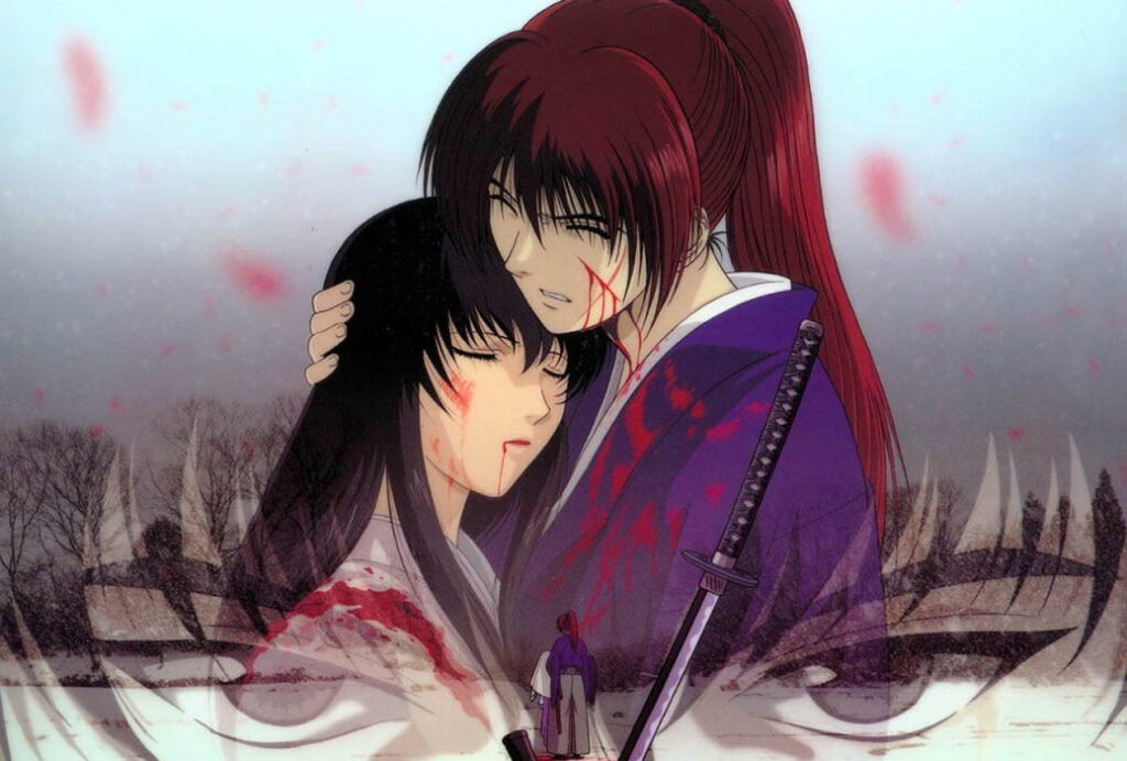 Rurouni kenshin love and betrayal sad romance anime 