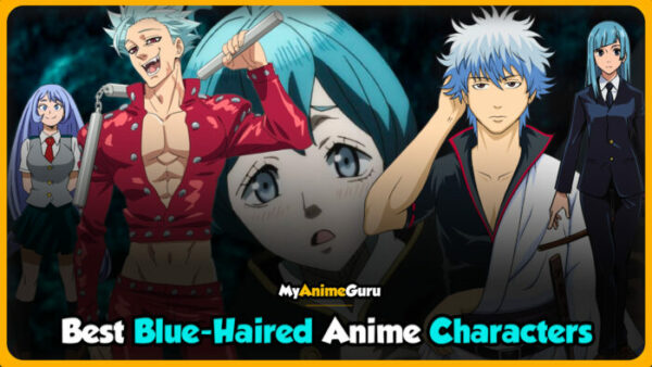 blue hair anime characters