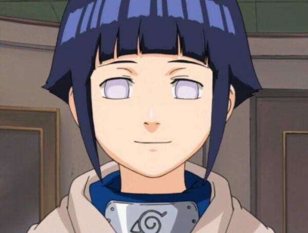 Hinata Hyuga is the number 1 blue hair anime characters 