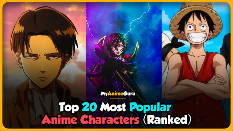 most popular anime characters