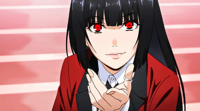 Hot and intensive red  eyes