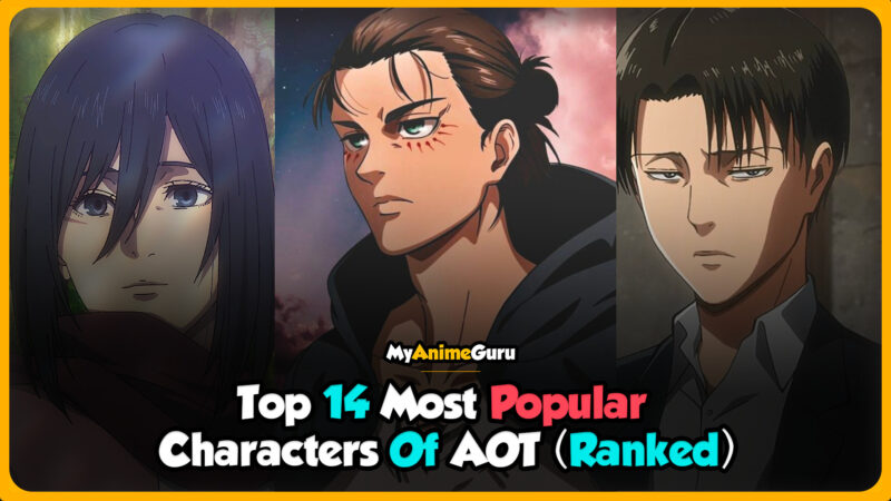 most popular attack on titan characters